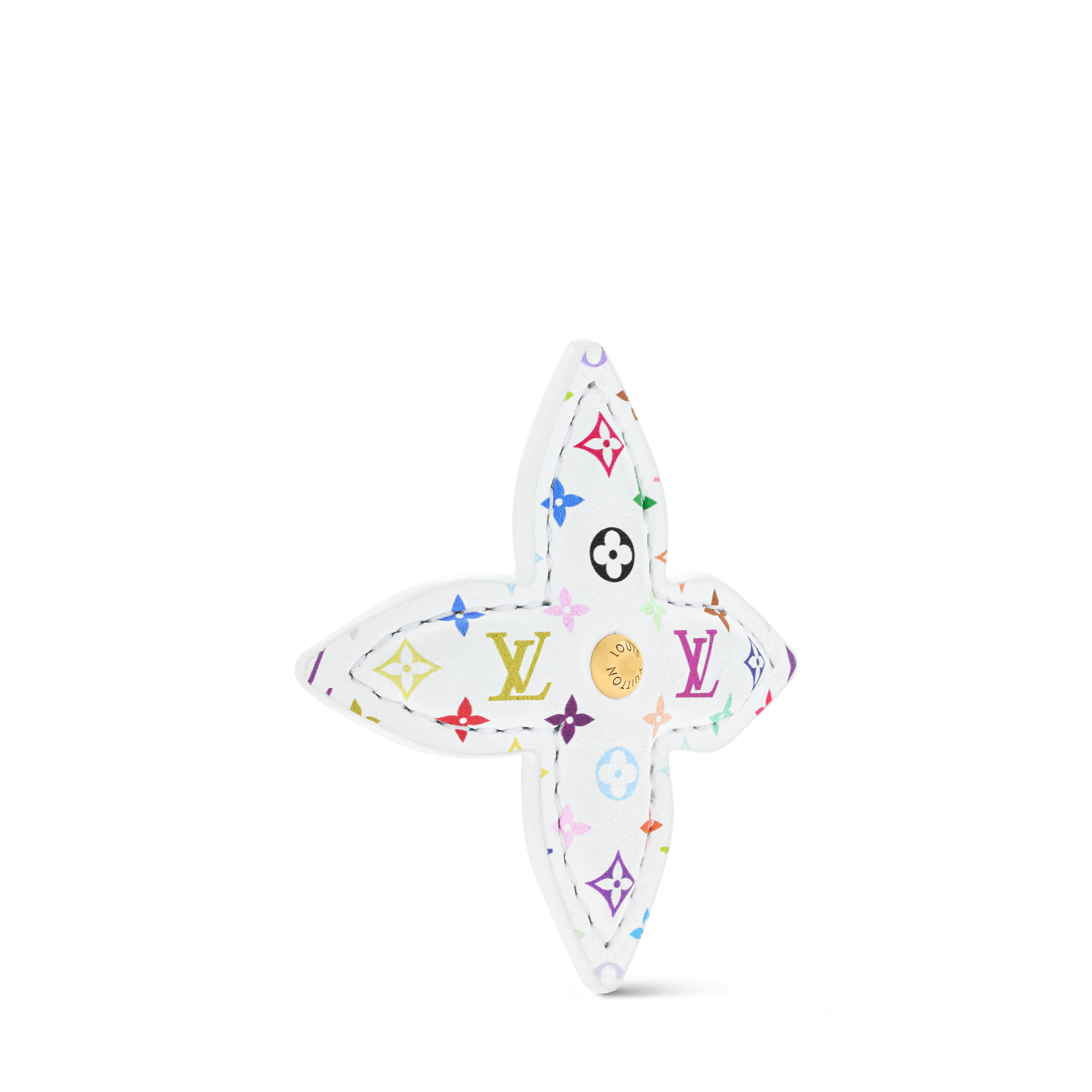 LV x TM Monogram Multicolor Flower Hair Clip S00 - Women - Fashion